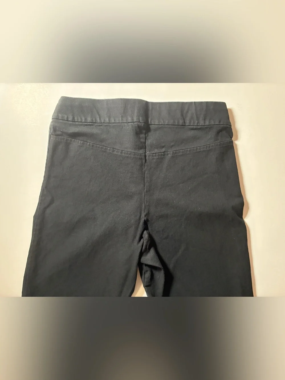 Lilly Pulitzer Black Straight-Leg Pants with Pink Waist Accent